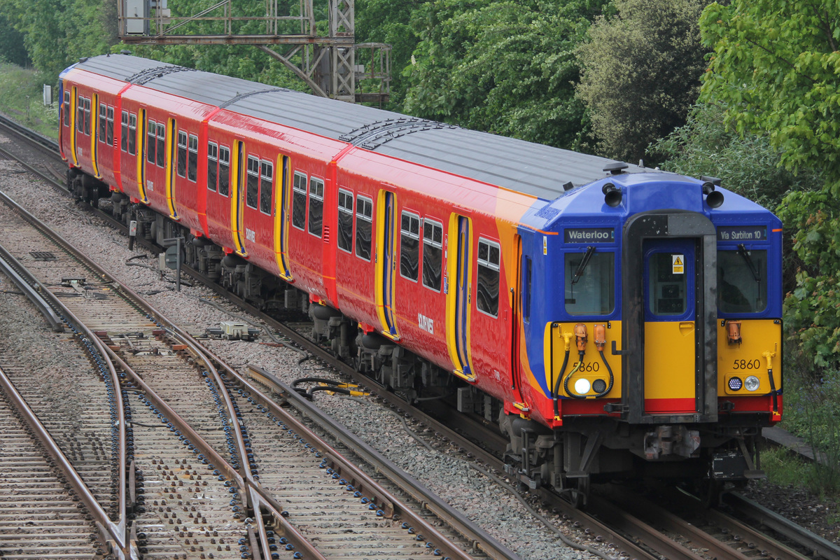 South West Trains  Class455/8 860