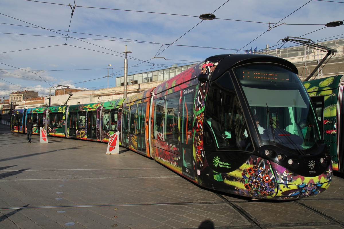 Tramway de Montpellier  citadis 402 