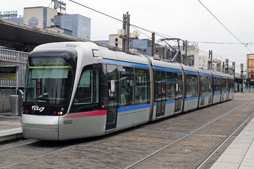 Grenoble tramway  Citadis 402 6002