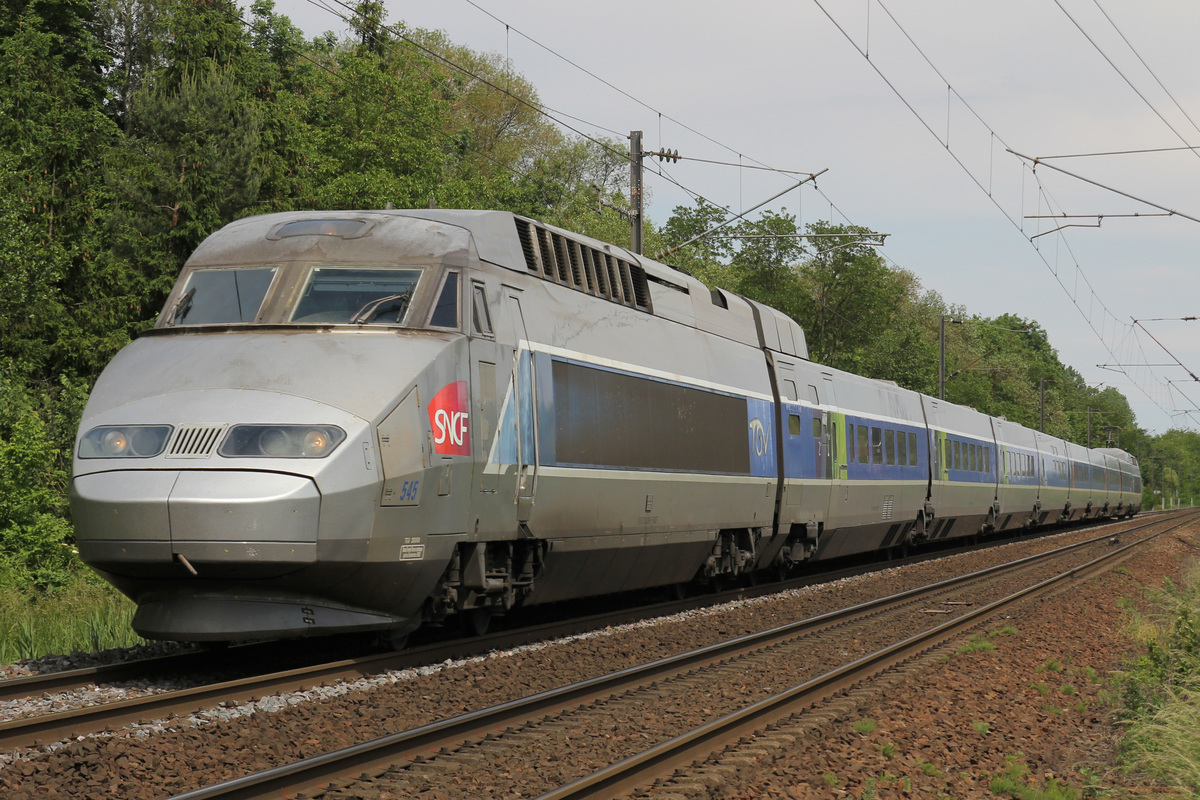 SNCF  TGV Réseau 545