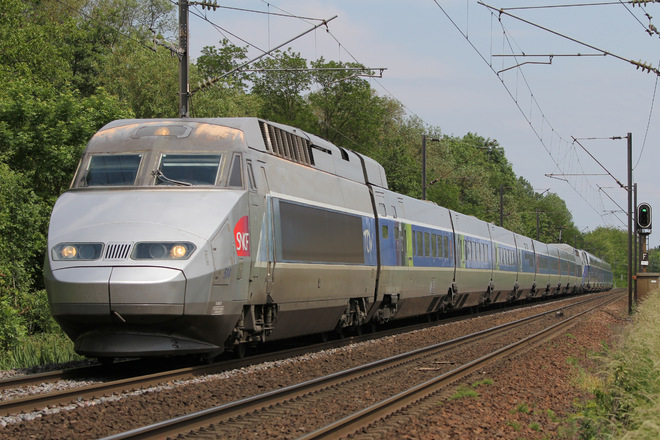 TGV Réseau514をDettwiller-Steinbourgで撮影した写真