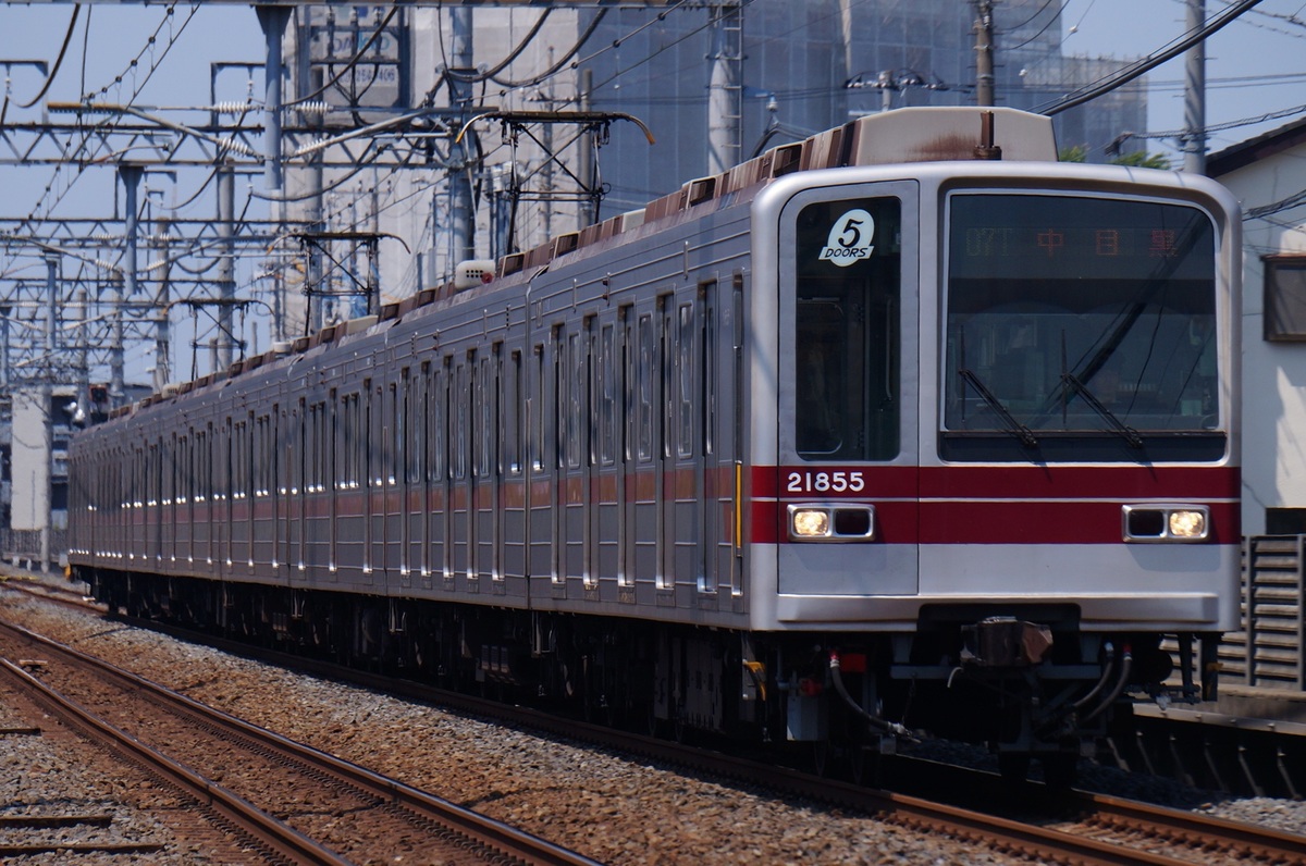 東武鉄道 南栗橋車両管区春日部支所 20050型 21855F
