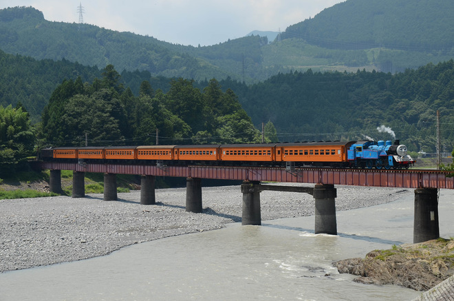 トーマス系を青部～千頭間で撮影した写真