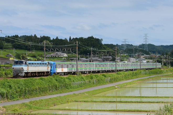 16000系を菊川～金谷間で撮影した写真