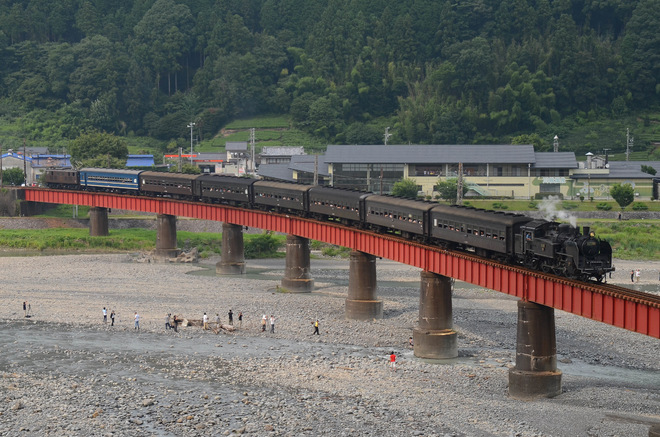 C56系を川根温泉笹間渡～抜里間で撮影した写真