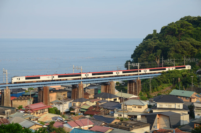 E259系を根府川～早川間で撮影した写真