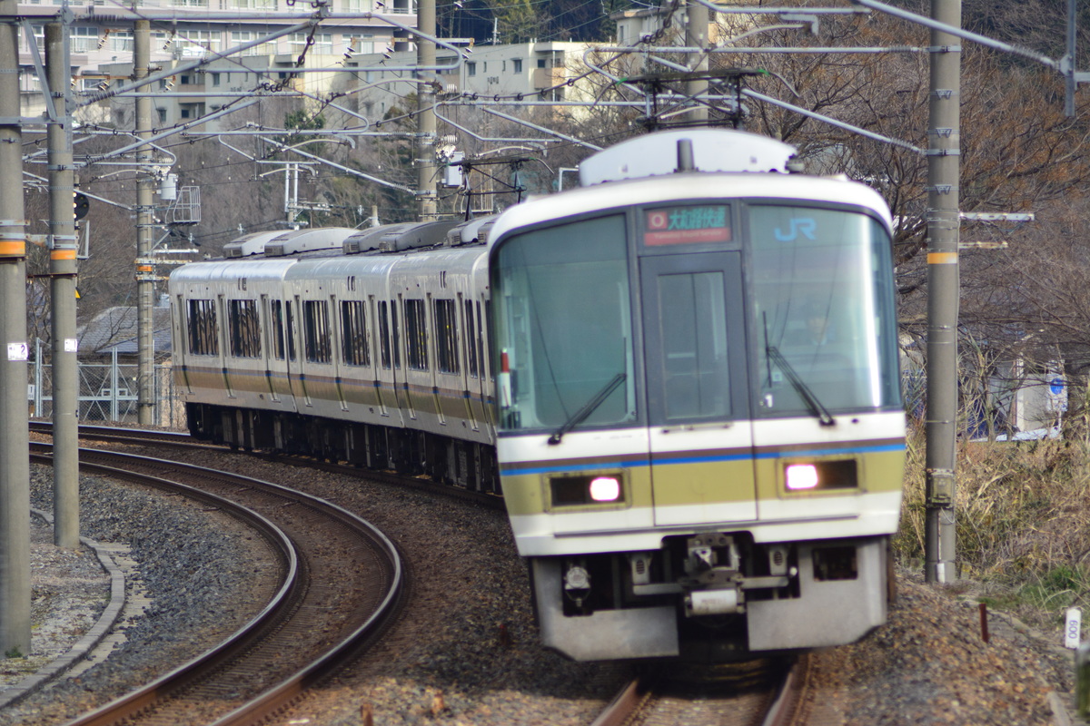 JR西日本 奈良電車区 221系 NC601編成