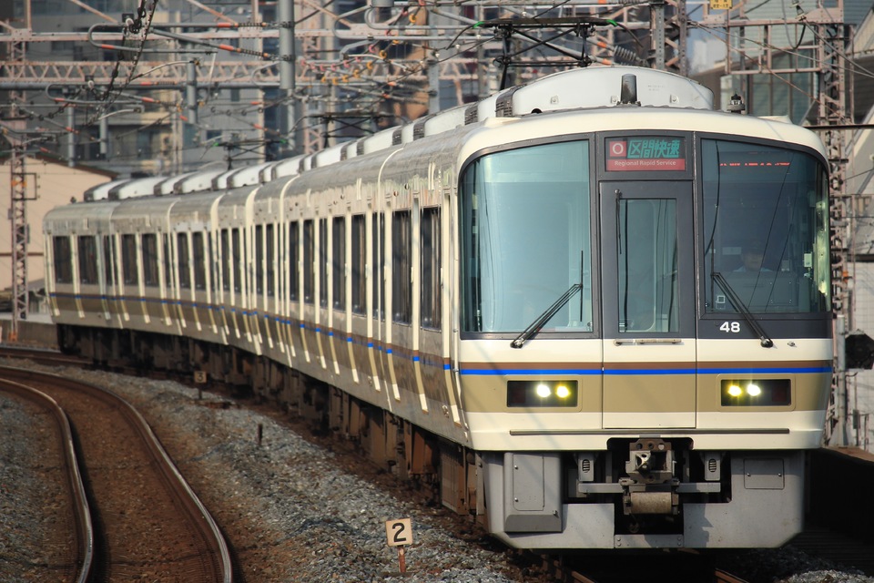 JR西221系NB804編成の写真