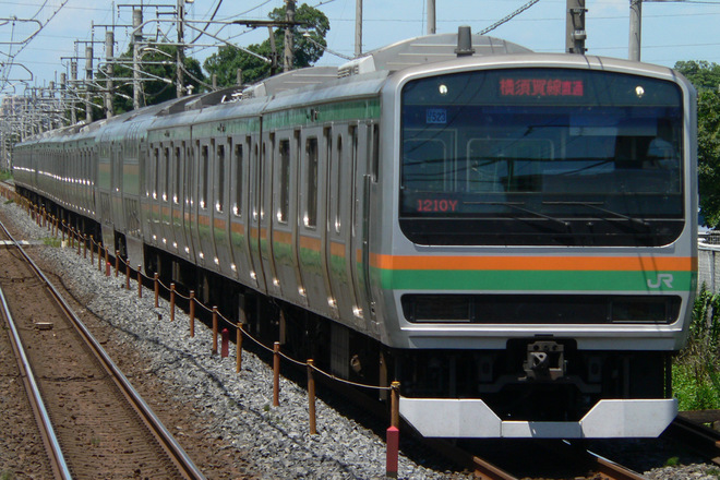 小山車両センターE231系U523編成を新白岡駅で撮影した写真