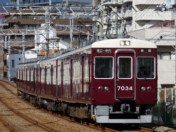 阪急電鉄  7000系 7034