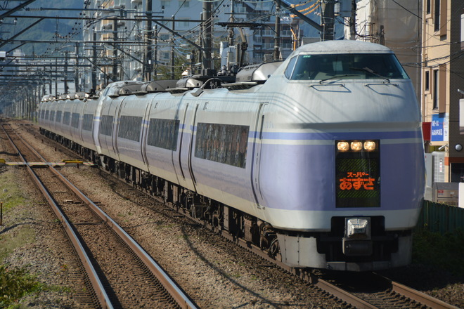 松本車両センターE351系S2+S22編成を西八王子駅で撮影した写真