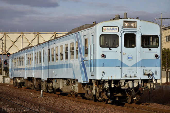 キハ37101を三菱自工前駅で撮影した写真