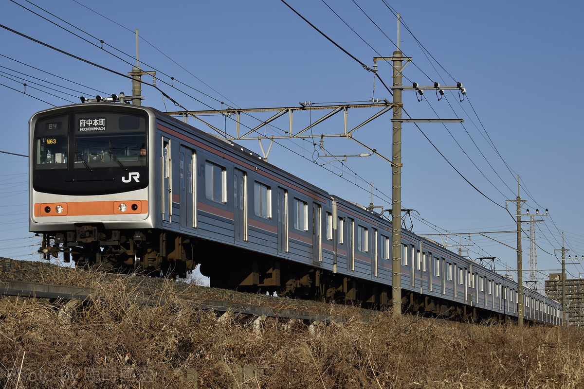 JR東日本  205系 M63