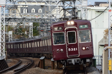阪急電鉄 正雀車庫 5300系 5321F