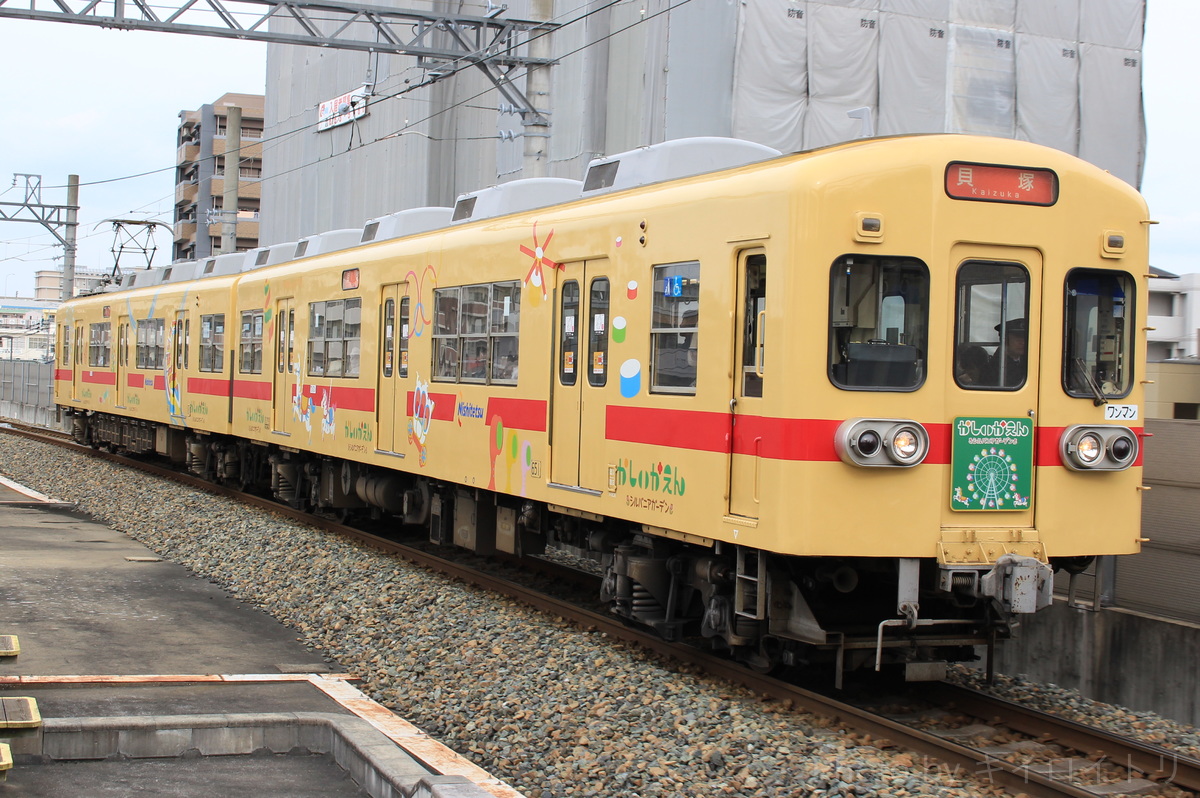西日本鉄道 多々良車両基地 600形 601F