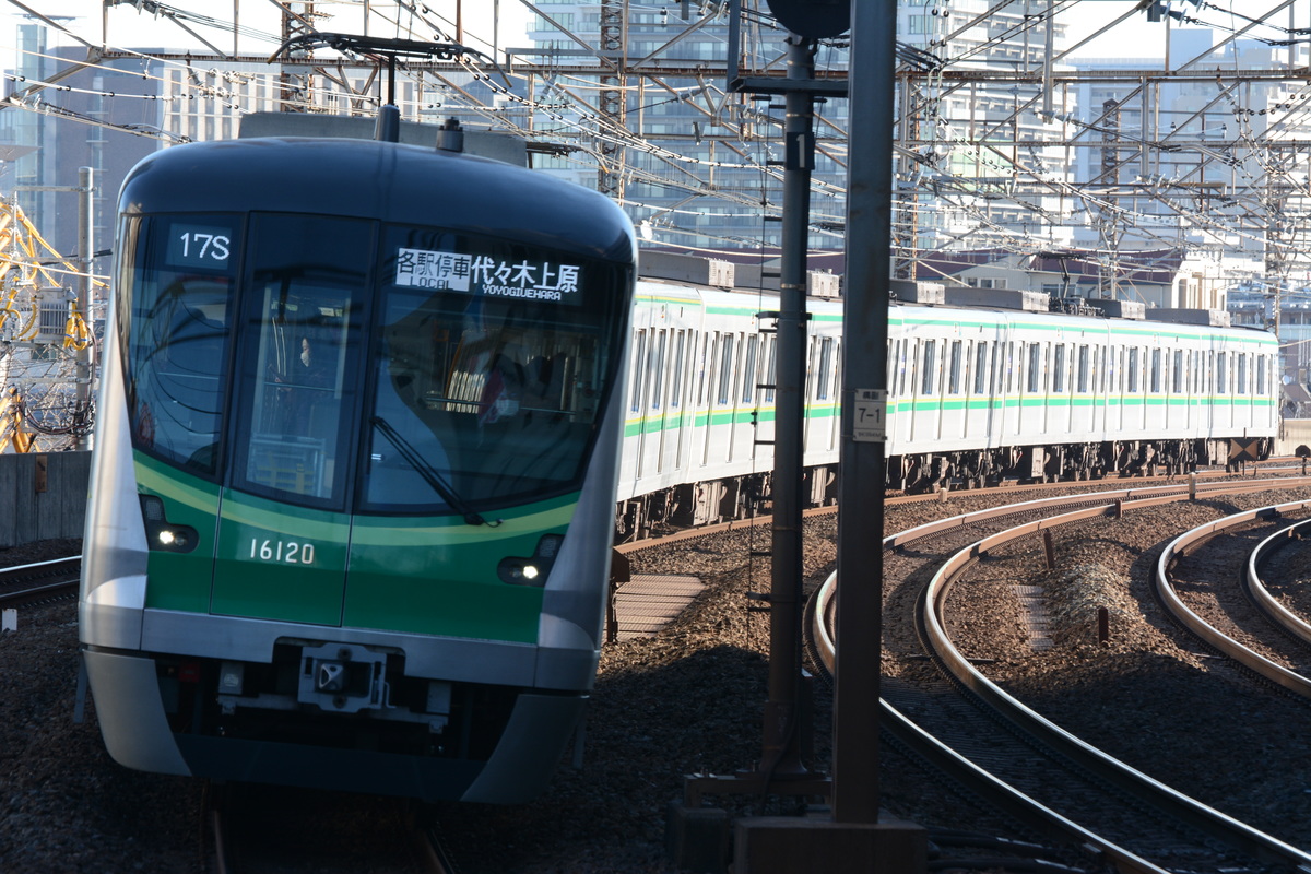 JR東日本 綾瀬検車区 16000系 16120F