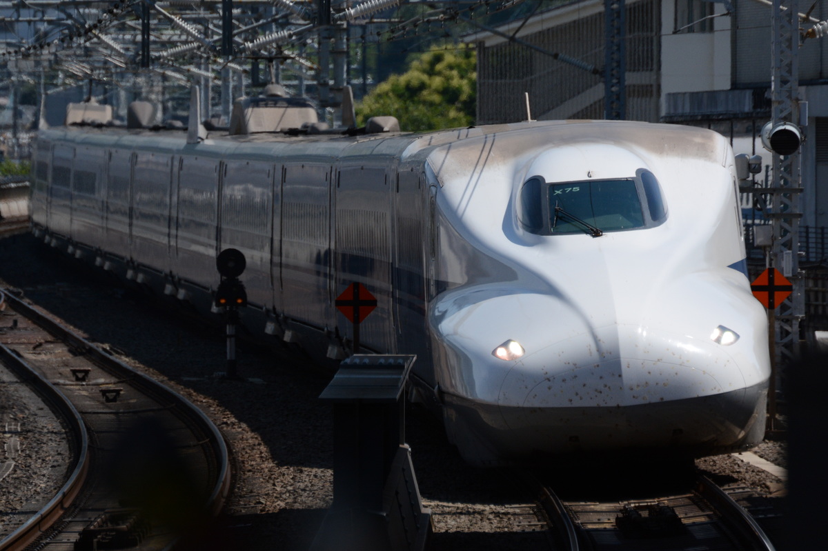 JR東海 大井車両基地 N700系 X75編成