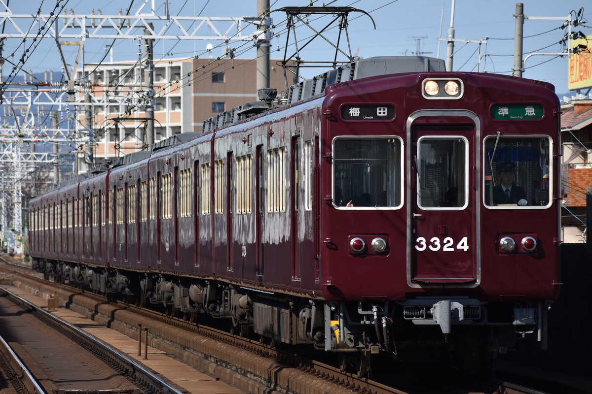 阪急電鉄  3300系 3324