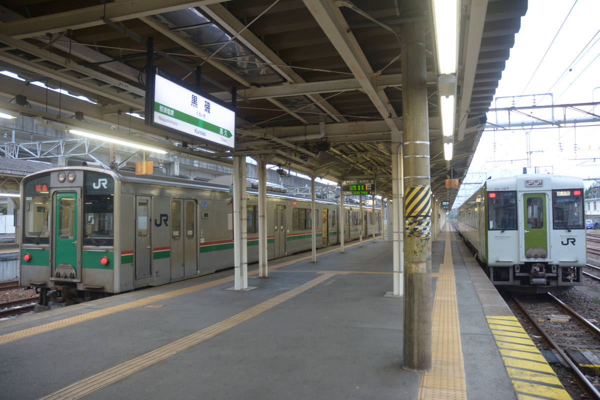 JR東日本 小牛田運輸区 キハ110系 111-107