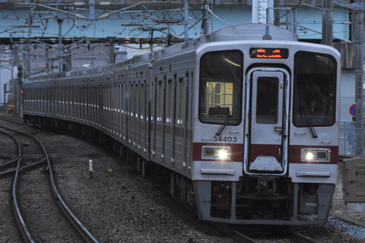 東武鉄道 森林公園検修区 30000系 31603F