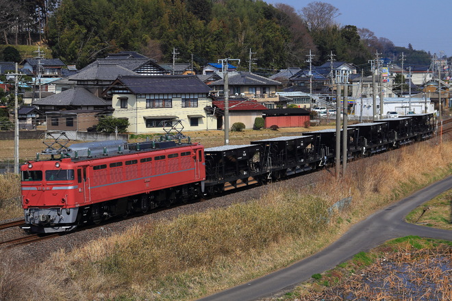 田端運転所EF8181を神立～土浦間で撮影した写真