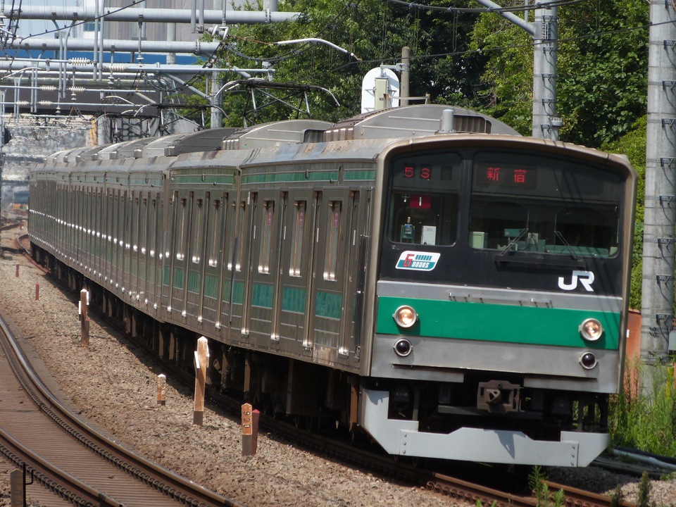 JR東205系ハエ1編成<br class="br-sp" />(川1編成)(カワ1編成)の写真