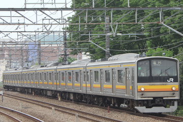 JR東日本 中原電車区 205系 ナハ37編成