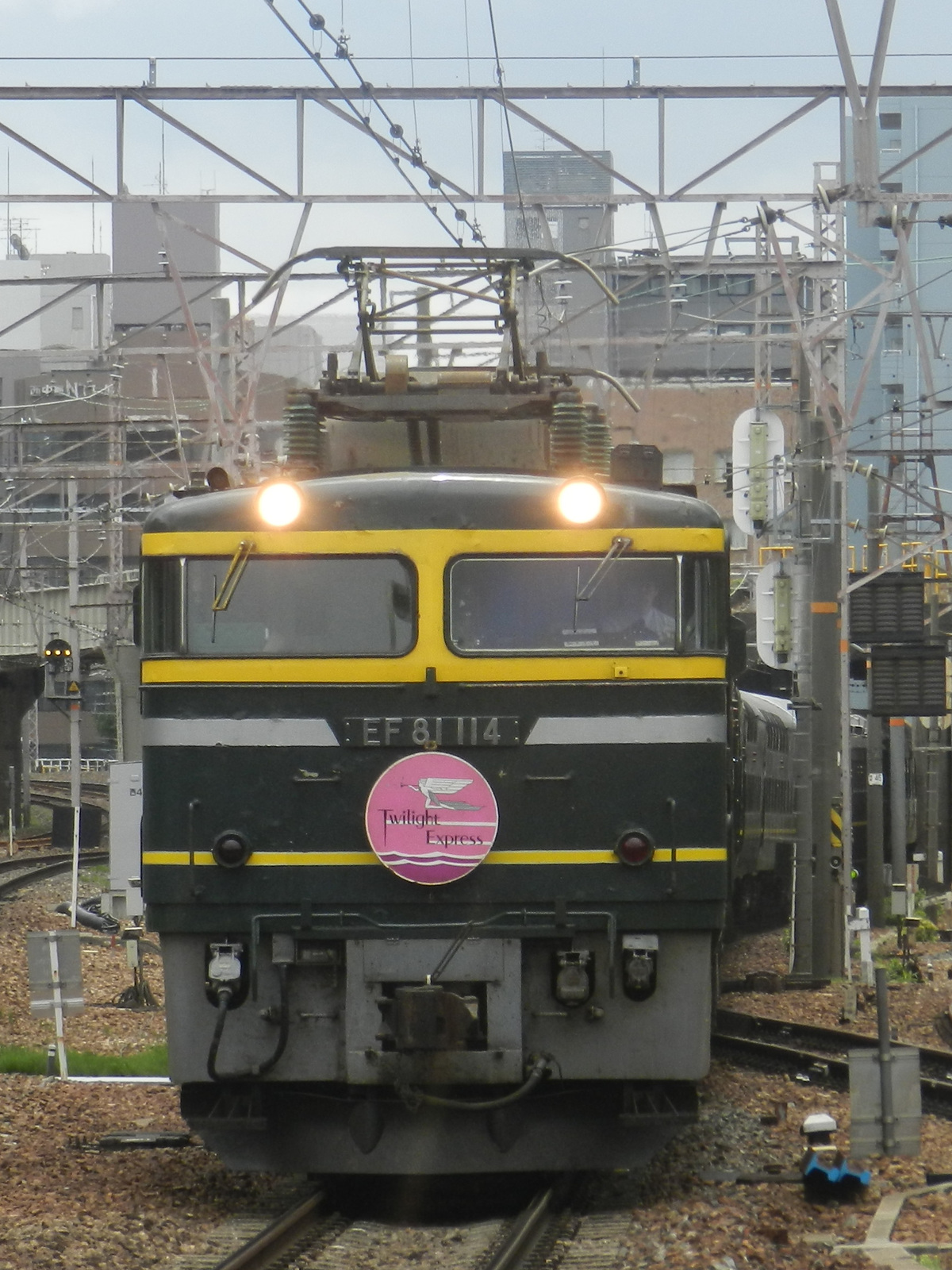 JR西日本 敦賀地域鉄道部敦賀運転センター車両管理室 EF81 114