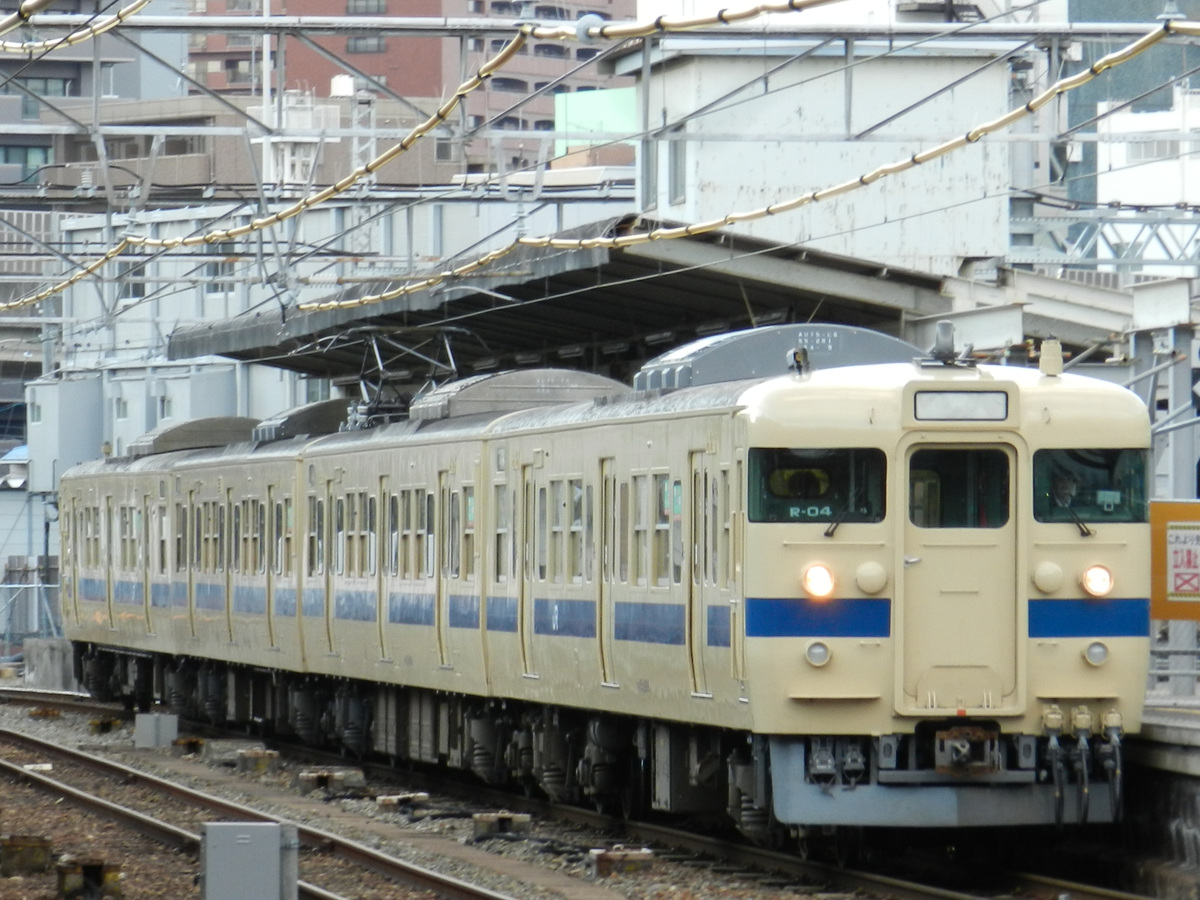 JR西日本 下関総合車両所運用検修センター 115系 R-04編成