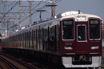 阪急電鉄 西宮車庫 1000系 1012F