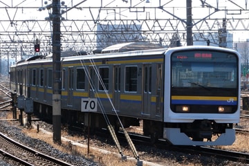 JR東日本 幕張車両センター本区 209系 マリC420編成
