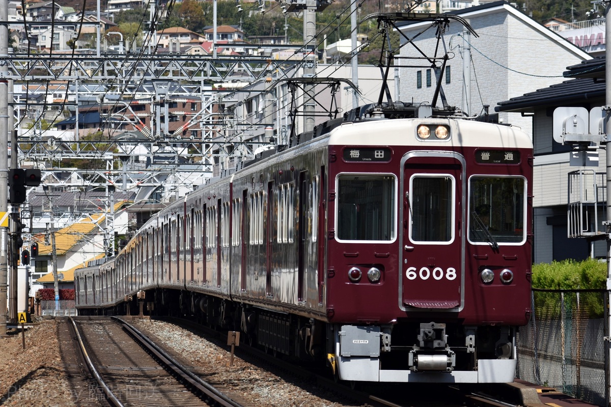 阪急電鉄  6000系 6008