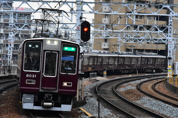 阪急電鉄 西宮車庫 8000系 8031F