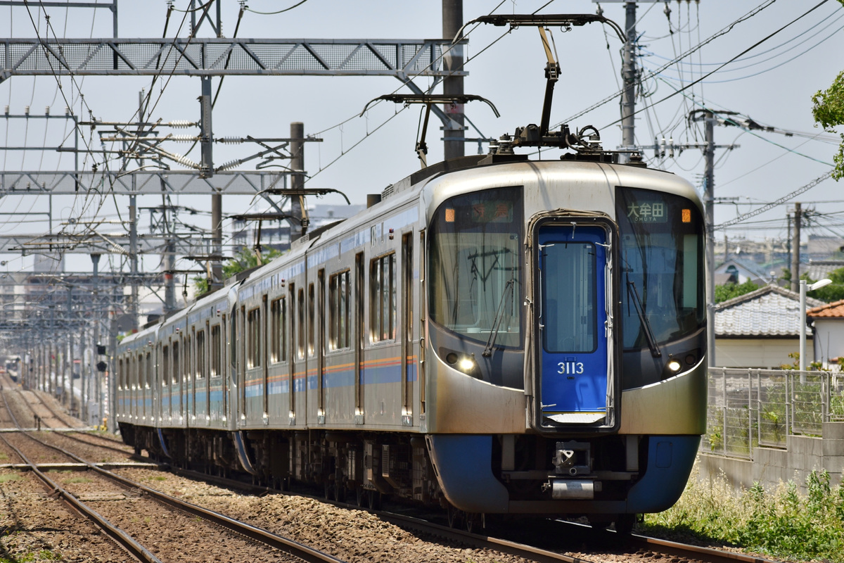 西日本鉄道  3000形 3113F