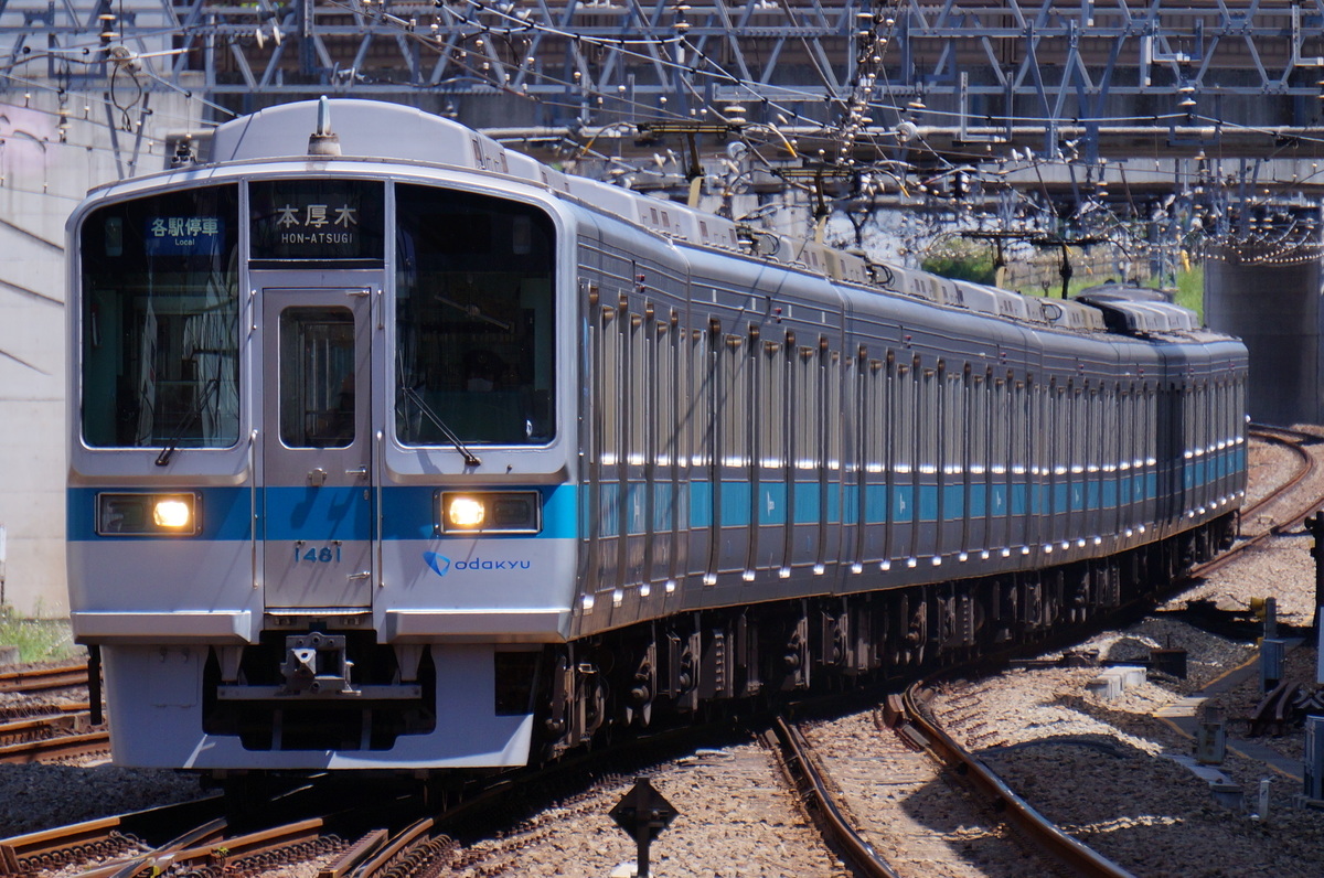 小田急電鉄 海老名検車区 1000形 1081×8
