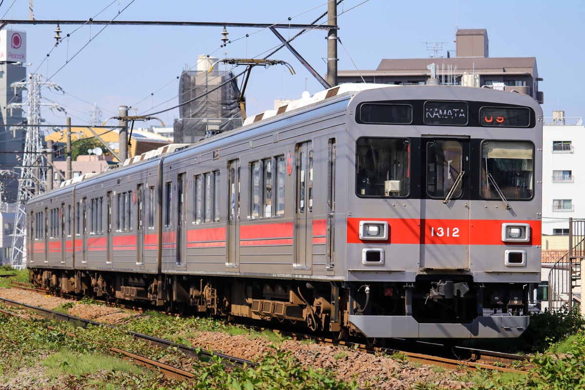 東京急行電鉄 雪が谷検車区 1000系 1013F