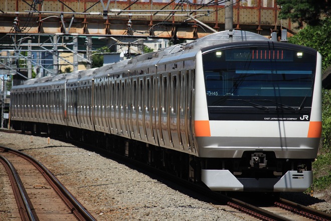 豊田車両センターE233系トタH45編成を西国分寺駅で撮影した写真
