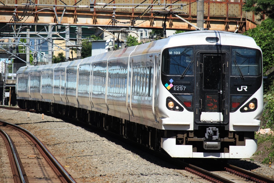 JR東E257系モトM-103編成<br class="br-sp" />(モトM-103)の写真