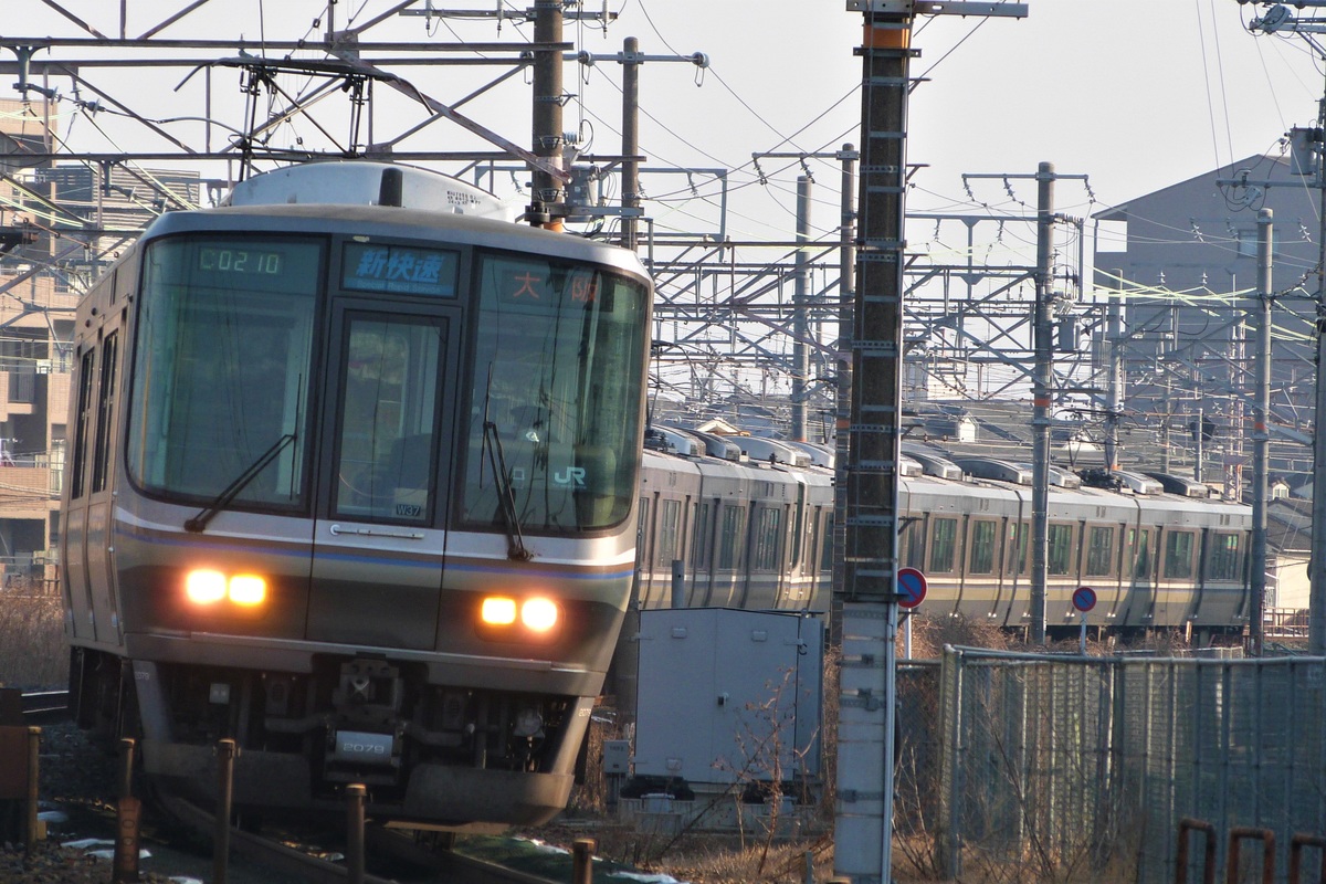 JR西日本 網干総合車両所本所 223系 W37編成