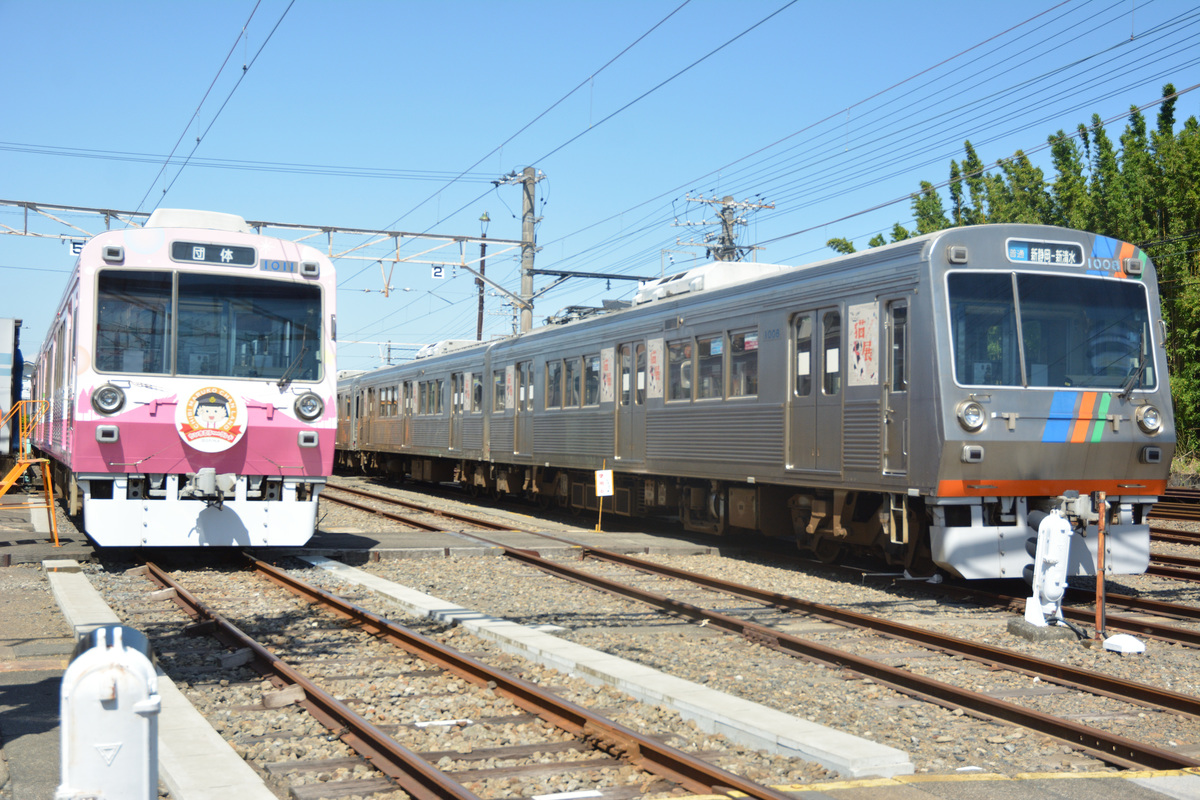 静岡鉄道 長沼鉄道営業所 1000系 1011編成