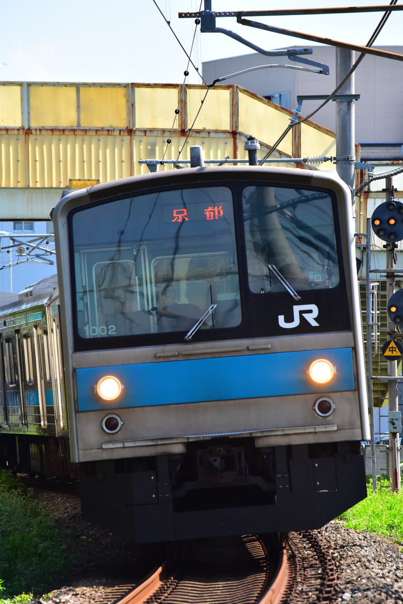 JR西日本 吹田総合車両所奈良支所 205系 NE406編成