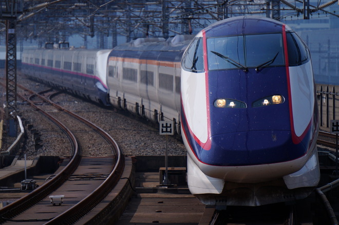 山形新幹線車両センターE3系L71編成を大宮駅で撮影した写真