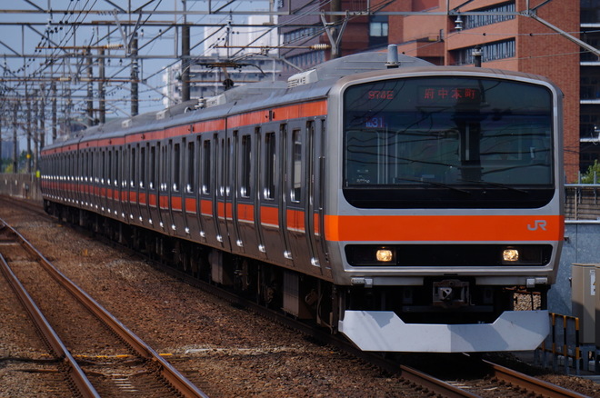 京葉車両センターE231系ケヨMu31編成を新浦安駅で撮影した写真