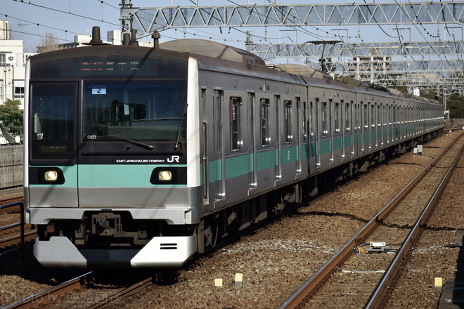 E233系マト2を和泉多摩川駅で撮影した写真