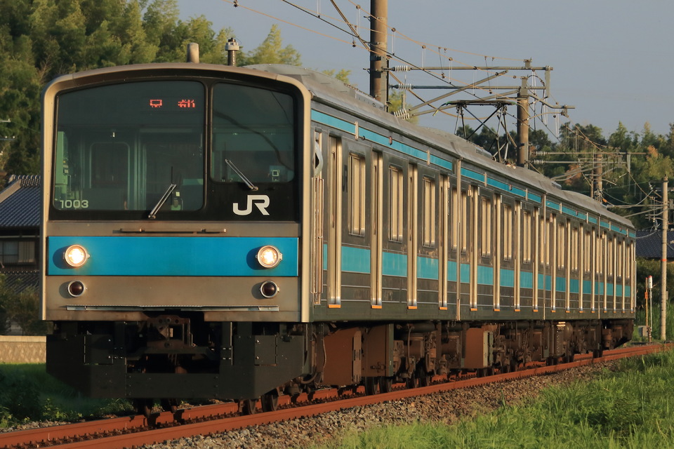 JR西205系NE407編成の写真