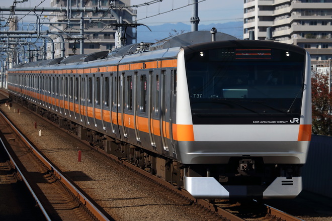 豊田車両センター本区E233系T37編成を武蔵境駅で撮影した写真