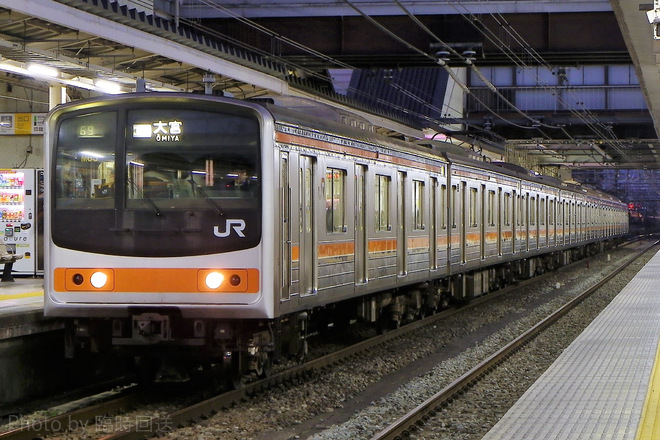 205系M65を八王子駅で撮影した写真