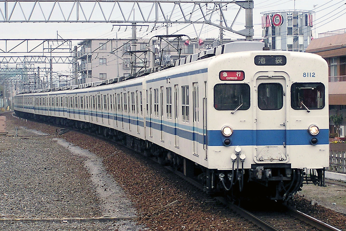 東武鉄道  8000系 8112F