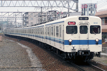 東武鉄道  8000系 8112F