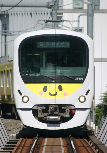 西武鉄道 新宿線車両所南入曽車両基地（旧・南入曽車両管理所 30000系 38105F
